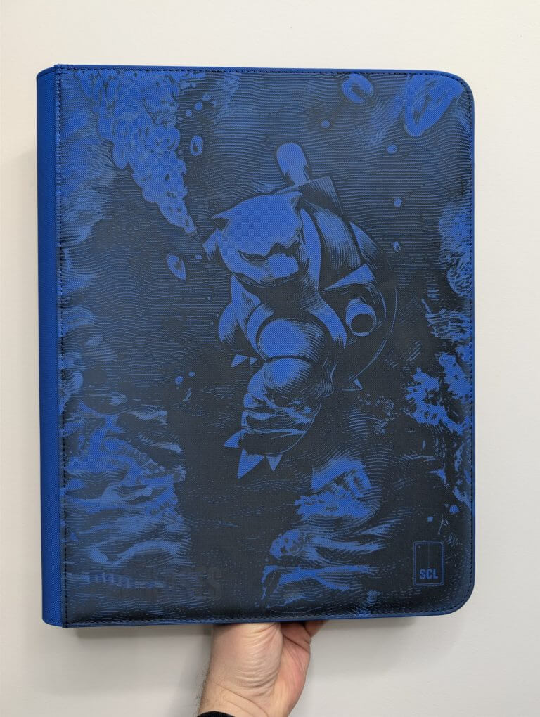 Binder Binder Pokémon Tortank – Édition Collector Bleu gravé laser