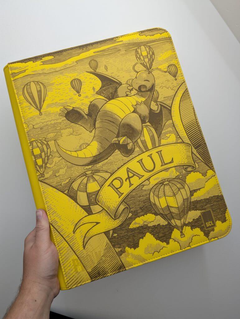 Binder ProKases Jaune – Dracolosse – Paul