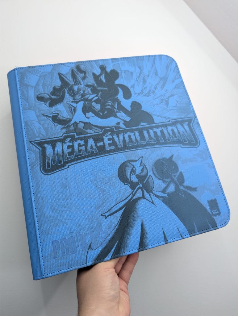 Binder ProKases Bleu – Mega Évolution
