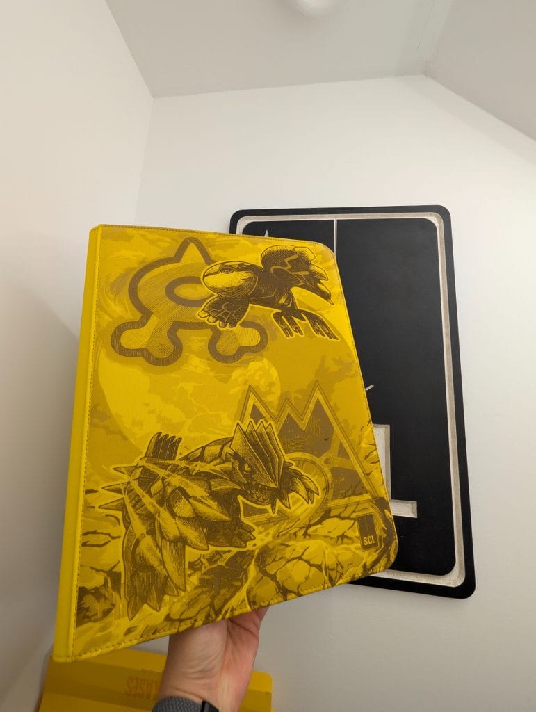 Binder ProKases Jaune – Kyogre & Groudon