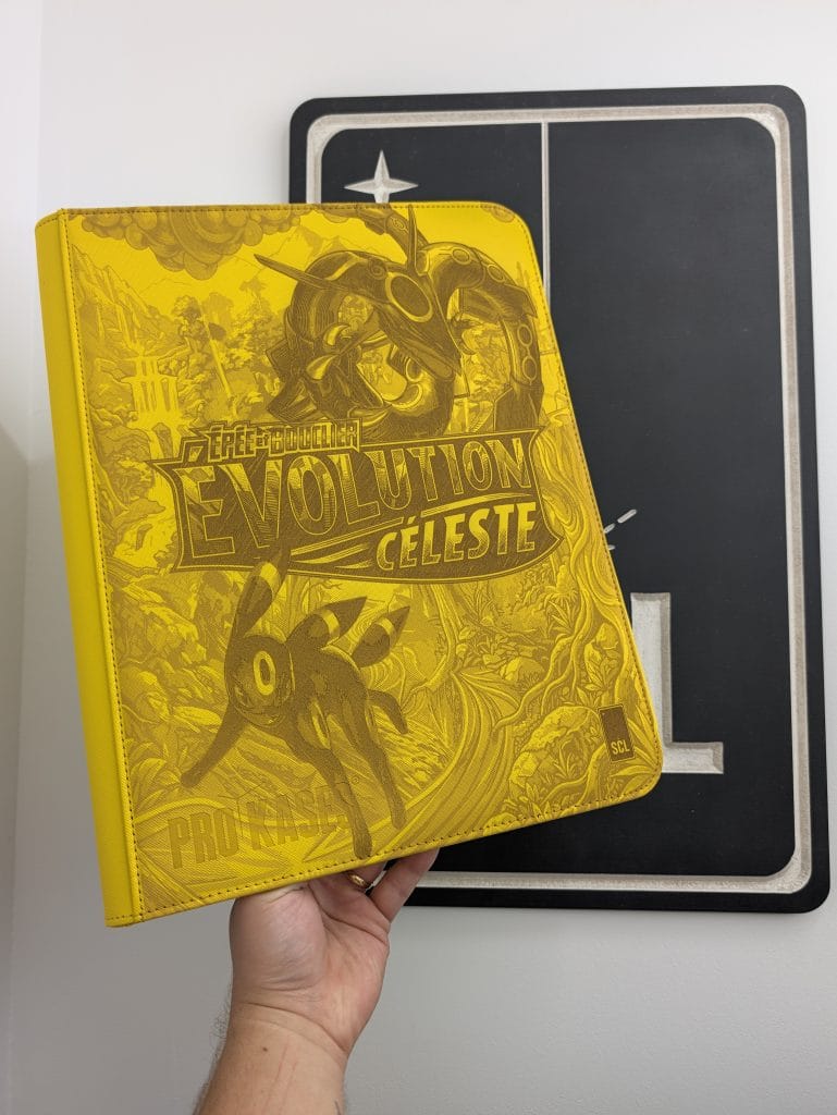 Binder ProKases Jaune – Evolution Celeste
